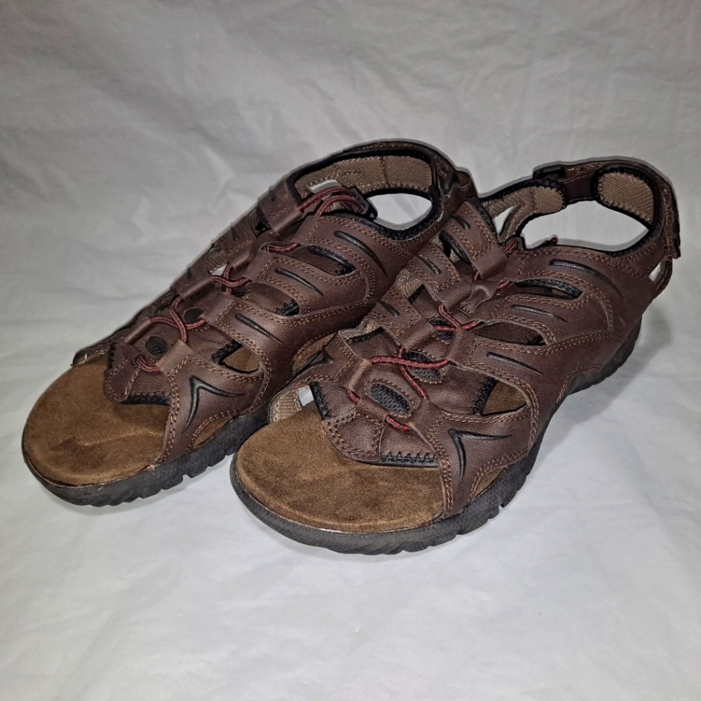 Coleman Excursion Series Kryan 2 Sandals Hiking/Trek Men's Size 9M Brown Opentoe